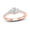 Thumbnail Image 1 of Now + Forever Diamond Engagement Ring 3/4 ct tw Round-cut 14K Rose Gold