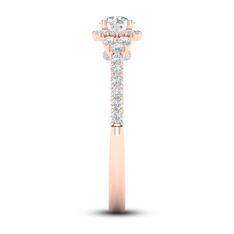 Main Image 3 of Now + Forever Diamond Engagement Ring 3/4 ct tw Round-cut 14K Rose Gold