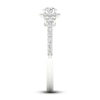 Thumbnail Image 3 of Now + Forever Diamond Engagement Ring 3/4 ct tw Round-cut 14K White Gold