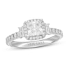 Thumbnail Image 0 of Neil Lane Premier Diamond Engagement Ring 1-1/2 ct tw Princess/Round/Baguette 14K White Gold