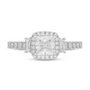 Thumbnail Image 2 of Neil Lane Premier Diamond Engagement Ring 1-1/2 ct tw Princess/Round/Baguette 14K White Gold