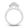 Thumbnail Image 2 of Now + Forever Multi-Diamond Engagement Ring 7/8 ct tw Round-cut 10K White Gold