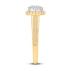 Thumbnail Image 3 of Now + Forever Multi-Diamond Engagement Ring 3/8 ct tw Round-cut 10K Two-Tone Gold