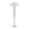 Thumbnail Image 3 of Now + Forever Multi-Diamond Engagement Ring 3/8 ct tw Round-cut 10K White Gold