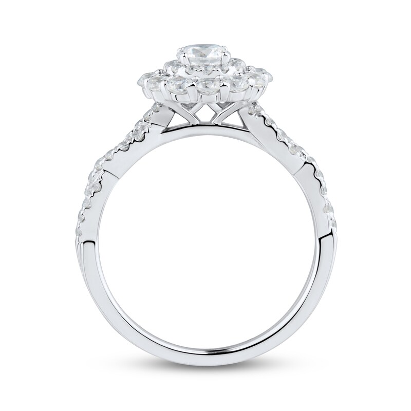 Main Image 3 of Now + Forever Diamond Engagement Ring 1 ct tw Round-cut 14K White Gold