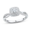 Thumbnail Image 1 of Now + Forever Diamond Engagement Ring 1/2 ct tw Round-cut 14K White Gold