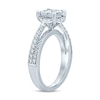 Thumbnail Image 1 of Diamond Engagement Ring 1 ct tw Princess & Round 14K White Gold