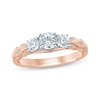 Thumbnail Image 1 of 3-Stone Diamond Engagement Ring 1 ct tw Round-cut 14K Two-Tone Gold
