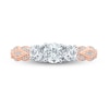 Thumbnail Image 3 of 3-Stone Diamond Engagement Ring 1 ct tw Round-cut 14K Two-Tone Gold