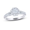 Thumbnail Image 0 of THE LEO Diamond Engagement Ring 1 ct tw Round-cut 14K White Gold