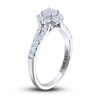 Thumbnail Image 1 of THE LEO Diamond Engagement Ring 1 ct tw Round-cut 14K White Gold