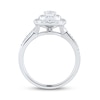 Thumbnail Image 2 of Now + Forever Diamond Engagement Ring 1 ct tw Pear & Round-Cut 14K White Gold