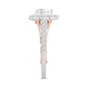 Thumbnail Image 2 of Now + Forever Diamond Engagement Ring 7/8 ct tw Pear & Round 14K Two-Tone Gold