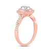 Thumbnail Image 2 of Now + Forever Diamond Engagement Ring 1/2 ct tw Round-cut 10K Rose Gold