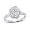 Thumbnail Image 1 of Now + Forever Diamond Engagement Ring 1/2 ct tw Round-cut 10K White Gold