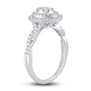 Thumbnail Image 2 of Now + Forever Diamond Engagement Ring 1/2 ct tw Round-cut 10K White Gold