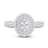 Thumbnail Image 2 of Diamond Engagement Ring 1/2 ct tw Round-cut 10K White Gold