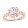 Thumbnail Image 1 of Now + Forever Diamond Engagement Ring 1/2 ct tw Round-cut 10K Rose Gold
