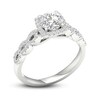 Thumbnail Image 1 of Diamond Engagement Ring 7/8 ct tw Round-cut 14K White Gold