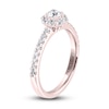 Thumbnail Image 1 of THE LEO Diamond Engagement Ring 1/2 ct tw Round-cut 14K Rose Gold