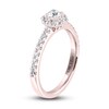 Thumbnail Image 2 of THE LEO Diamond Engagement Ring 1/2 ct tw Round-cut 14K Rose Gold