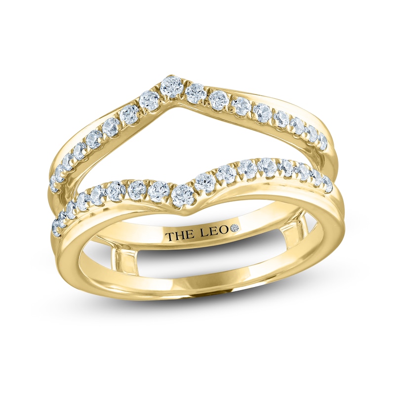 Main Image 1 of THE LEO Diamond Enhancer Band 3/8 ct tw Round-cut 14K Yellow Gold