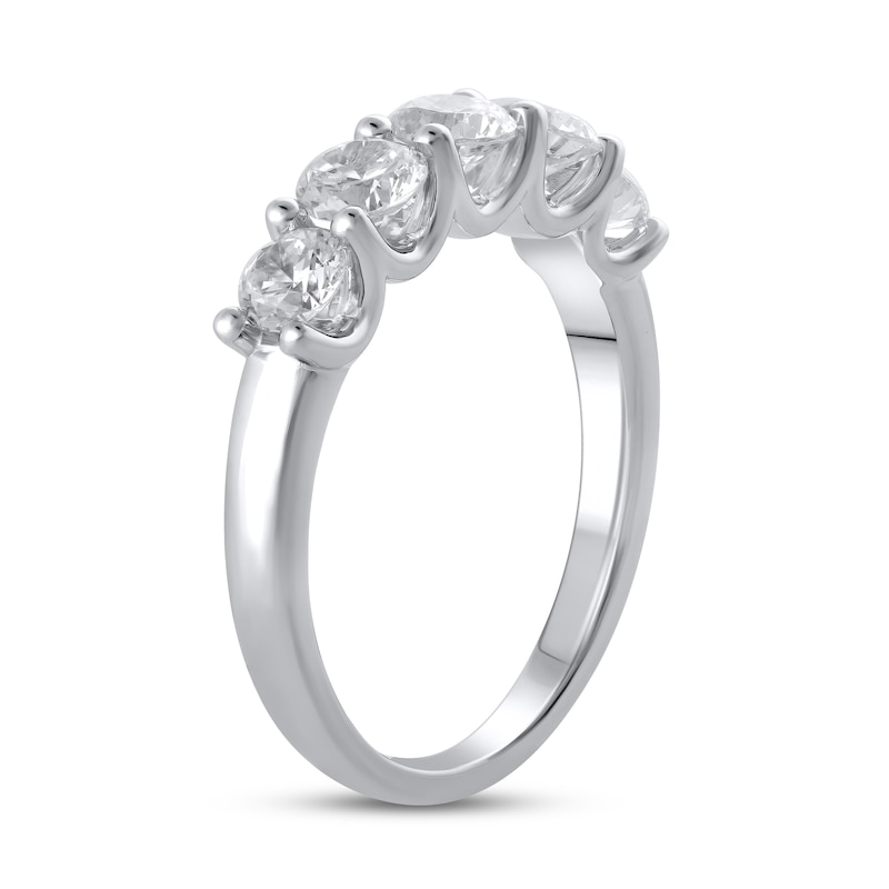 Lab-Created Diamonds by KAY Anniversary Ring 2 ct tw 14K White Gold
