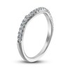 Adrianna Papell Diamond Wedding Band 1/4 ct tw Round-cut 14K White Gold