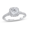 Thumbnail Image 1 of Lab-Grown Diamonds Engagement Ring 1-1/4 ct tw 14K White Gold