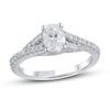 Thumbnail Image 0 of Lab-Created Diamonds by KAY Oval-Cut Engagement Ring 1-1/4 ct tw 14K White Gold