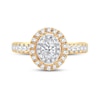 Thumbnail Image 2 of Now + Forever Diamond Engagement Ring 1 ct tw Oval & Round 14K Yellow Gold