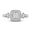 Thumbnail Image 2 of Adrianna Papell Diamond Engagement Ring 7/8 ct tw Princess & Round 14K White Gold