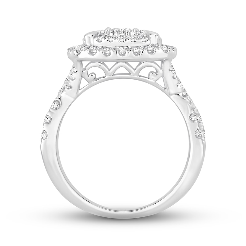 Main Image 2 of Now + Forever Diamond Engagement Ring 1-1/2 ct tw Round-cut 14K White Gold