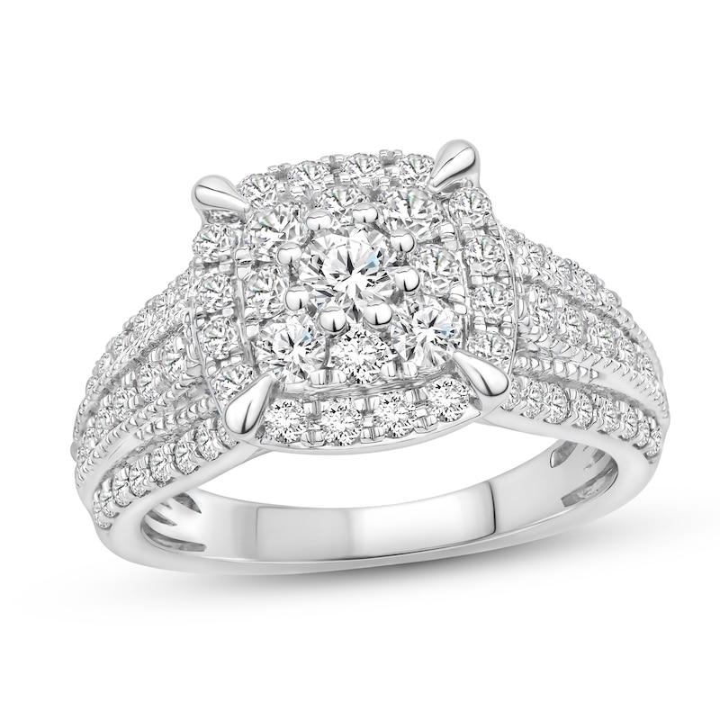 Main Image 1 of Now + Forever Diamond Engagement Ring 1-1/2 ct tw Round-cut 14K White Gold