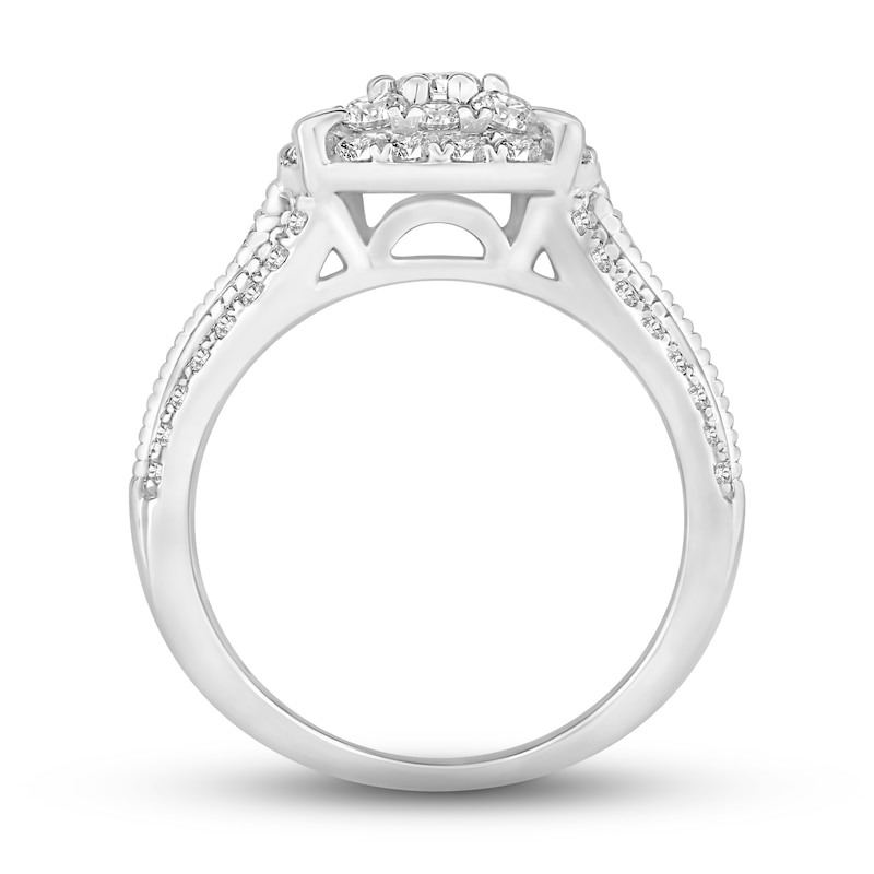 Main Image 2 of Now + Forever Diamond Engagement Ring 1-1/2 ct tw Round-cut 14K White Gold