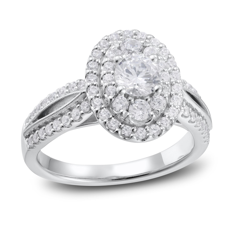 Main Image 1 of Now + Forever Diamond Engagement Ring 1-1/4 ct tw Round-cut 14K White Gold