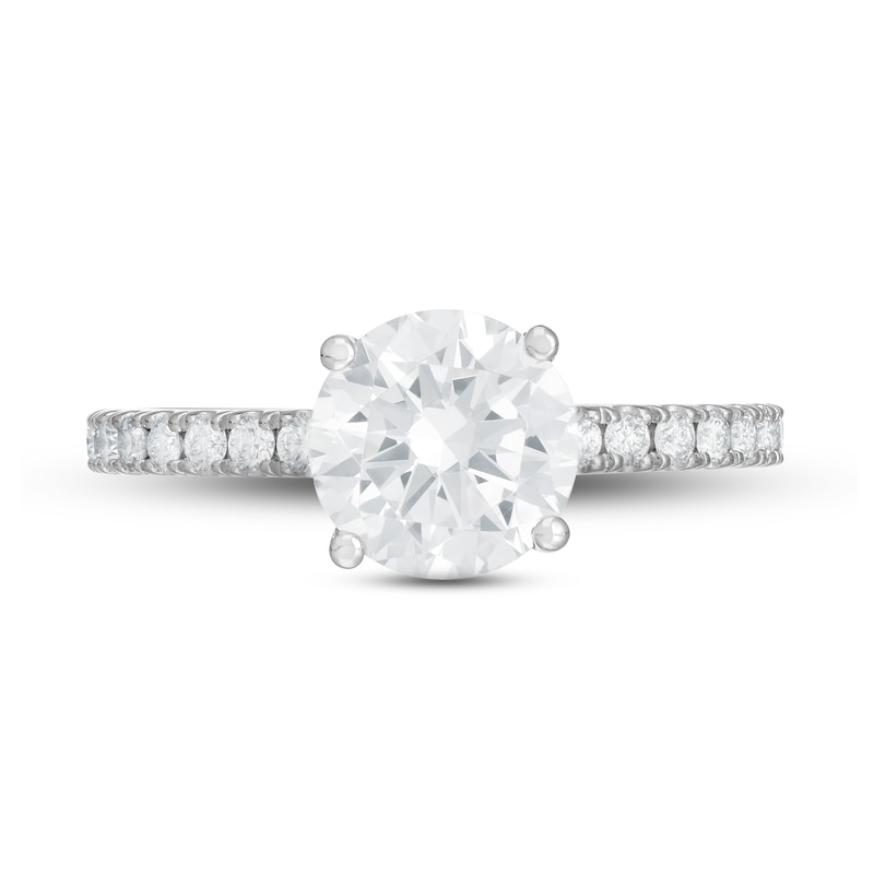 Main Image 2 of Neil Lane Round-cut Diamond Engagement Ring 2-3/8 ct tw 14K White Gold