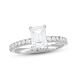 Neil Lane Premiere Diamond Engagement Ring 1-7/8 ct tw 14K White Gold