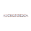 THE LEO Ideal Cut Diamond Anniversary Ring 1/2 ct tw 14K Rose Gold