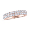 Thumbnail Image 1 of THE LEO Ideal Cut Diamond Anniversary Ring 1 ct tw 14K Rose Gold