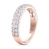 Thumbnail Image 2 of THE LEO Ideal Cut Diamond Anniversary Ring 1 ct tw 14K Rose Gold