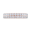 Thumbnail Image 2 of THE LEO Ideal Cut Diamond Anniversary Ring 1 ct tw 14K Rose Gold