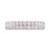 Thumbnail Image 3 of THE LEO Ideal Cut Diamond Anniversary Ring 1 ct tw 14K Rose Gold