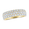 Thumbnail Image 0 of THE LEO Ideal Cut Diamond Anniversary Ring 1-1/2 ct tw 14K Yellow Gold