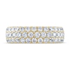 Thumbnail Image 2 of THE LEO Ideal Cut Diamond Anniversary Ring 1-1/2 ct tw 14K Yellow Gold
