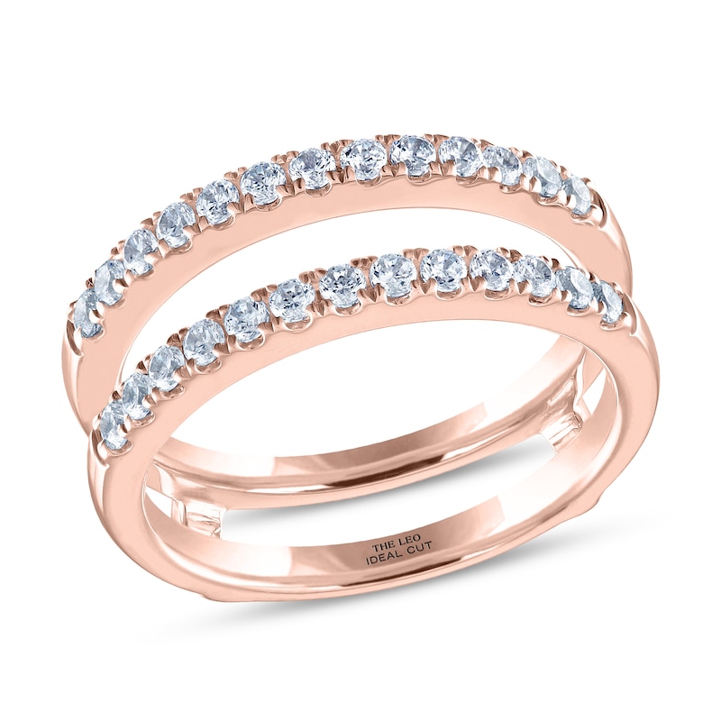 Main Image 1 of THE LEO Ideal Cut Diamond Enhancer Band 1/2 ct tw 14K Rose Gold