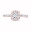 Thumbnail Image 2 of THE LEO Ideal Cut Diamond Engagement Ring 3/4 ct tw 14K Rose Gold