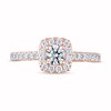 Thumbnail Image 3 of THE LEO Ideal Cut Diamond Engagement Ring 3/4 ct tw 14K Rose Gold