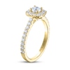 Thumbnail Image 2 of THE LEO Ideal Cut Diamond Engagement Ring 3/4 ct tw 14K Yellow Gold