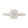 Thumbnail Image 3 of THE LEO Ideal Cut Diamond Engagement Ring 3/4 ct tw 14K Yellow Gold